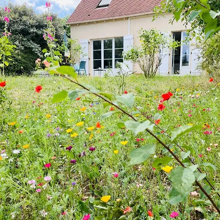 La Mandragora - Maison Avec Jardin Et Poele A Bois Vernon  Exterior photo